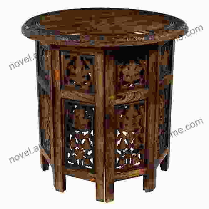 A Beautifully Crafted Wooden Table With Intricate Carvings Working With Wood: Build Your Toolkit Learn The Skills And Create Stylish Objects For Your Home