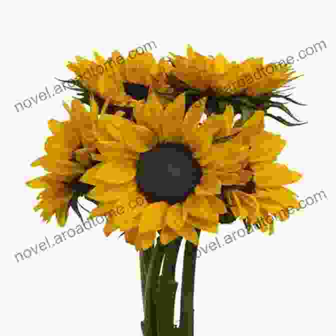 A Bouquet Of Freshly Cut Sunflowers, Arranged In A Vase, Bringing A Touch Of Nature Indoors The Ultimate Sunflower Photo Book: A Closer Look To These Happy Flowers That Contains 1 000 Seeds And Can Track The Sun