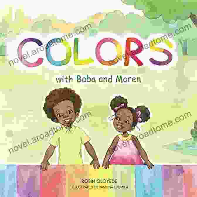 A Colorful Illustration Of Baba And Moren Holding Hands And Smiling Colors With Baba And Moren