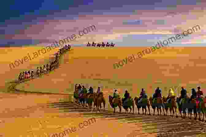 A Depiction Of A Camel Caravan Traveling Along The Silk Road From Arabia To The Pacific: How Our Species Colonised Asia