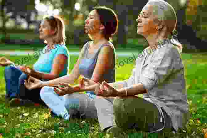 A Diverse Group Of People Meditating, Representing The Universal Appeal Of The Buddha's Teachings. Under The Bodhi Tree Revathi Kesavamani