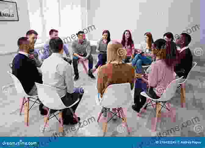 A Group Of People Sitting In A Circle, Sharing Their Experiences An To Asperger S Syndrome: A Journey From Diagnosis To Discovery Exploring Real Life Stories And Practical Solutions