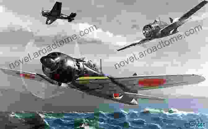 A Hellcat And A Zero Engaged In Combat Over The Pacific Ocean Hellcat Vs Shiden/Shiden Kai: Pacific Theater 1944 45 (Duel 91)