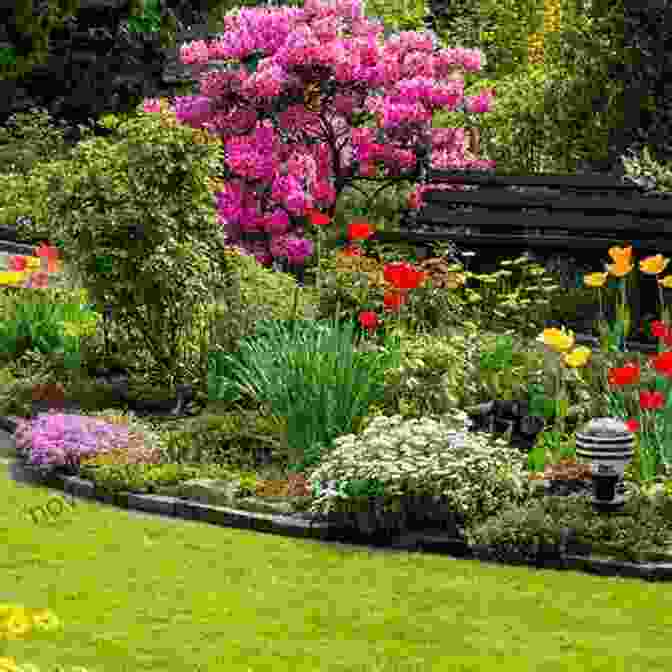 A Landscaped Garden Featuring A Variety Of Garden Flowers The Picture Of Our Love Of Garden Flowers: Activity For Seniors With Dementia Alzheimers Impaired Memory Aging Caregivers (Discreet Picture Book)