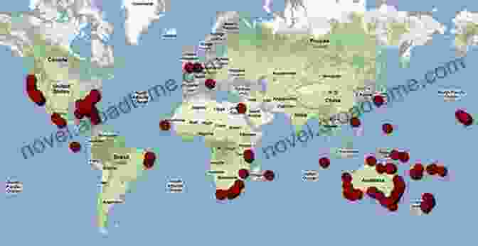 A Map Of The World Showing The Distribution Of Different Shark Species Let S Learn Sharks: Fact In Your Fingertips The Encyclopedia For Kids About Sharks