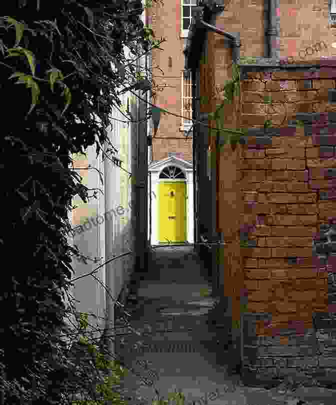 A Photograph Of A Charming Doorway Tucked Away In A Secluded Alleyway, Flanked By Ivy Covered Walls. Doorways Of Paris Raquel Puig