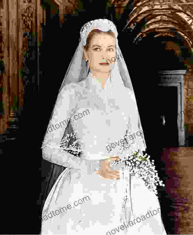 A Photograph Of Grace Kelly In Her Stunning Wedding Gown. Brides Unveiled: Designer Dresses Drama