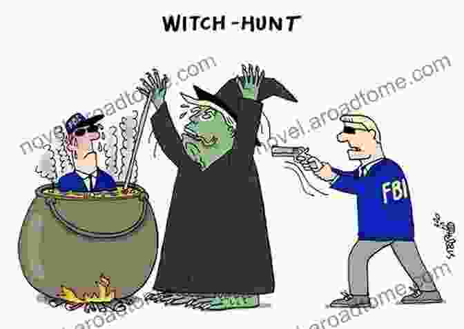 A Satirical Cartoon Depicting A Modern Day Witch Hunt, With People Pointing Fingers And Accusing Others. The Witch Hunt Narrative: Politics Psychology And The Sexual Abuse Of Children