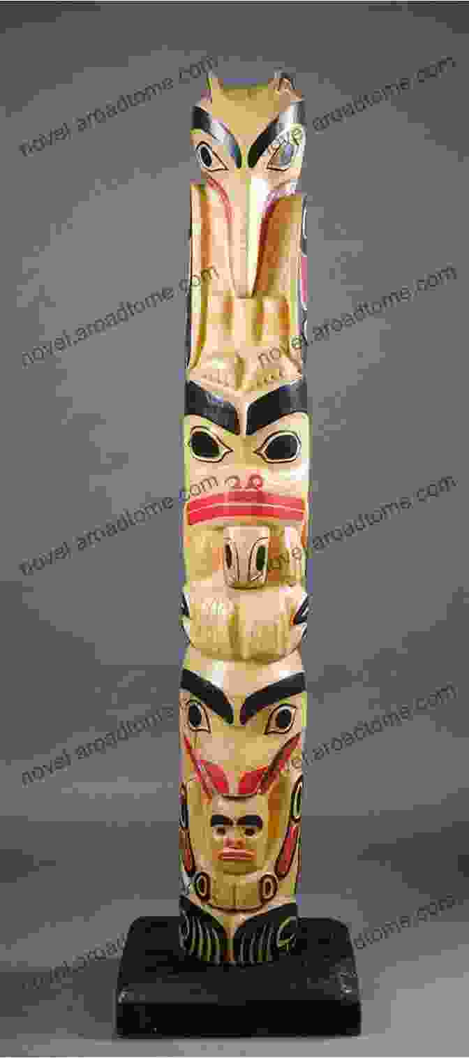 A Towering Totem Pole, Intricately Carved With Animal And Human Figures, Stands As A Symbol Of Northwest Coast Indigenous Art. David Muench S National Parks: Native Ceremony And Myth On The Northwest Coast