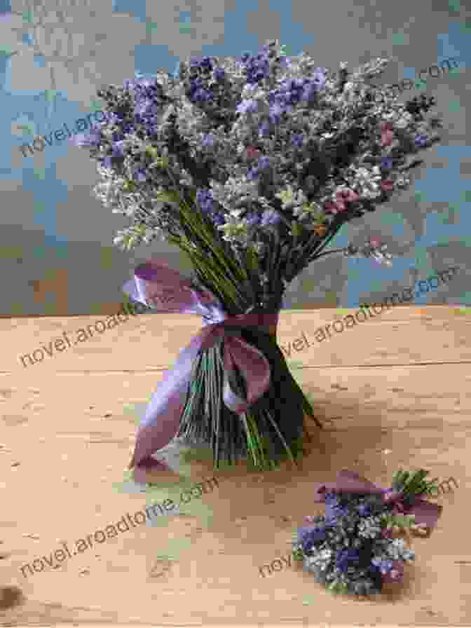 A Vibrant Bouquet Of Dried Lavender Flowers, Emitting A Captivating Fragrance Lavender Craft (Dried Flowers 1)