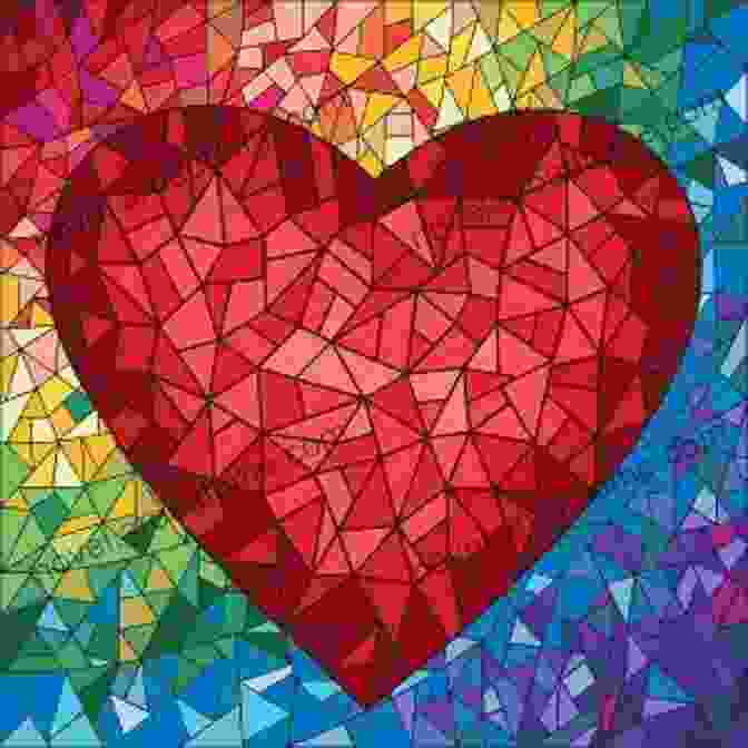 A Vibrant Mosaic Of Hearts And Flowers, Signifying The Beauty And Fulfillment Found In A Purpose Driven Life The One Jesus Loves: Grace Is Unconditionally Given Intimacy Must Be Relentlessly Pursued