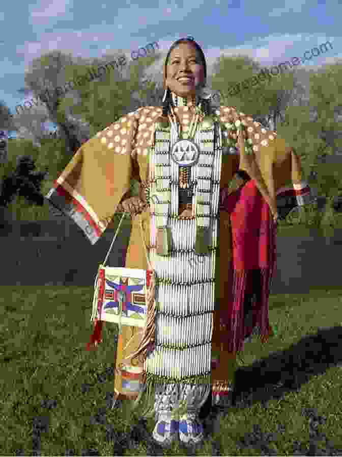 A Woman Adorned In Traditional Native American Attire Kaska Tales: Based On Legends As Told By Mida Donnessey