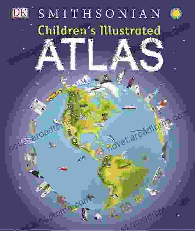 A Young Child Engrossed In Reading An Atlas Map Collins First Atlas (Collins School Atlases)