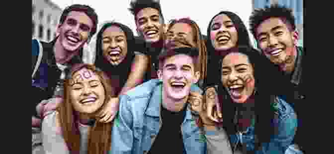 Adolescence In Context: Lives In Context Book Cover, Featuring A Group Of Diverse Teenagers Laughing And Interacting Adolescence In Context: Lives In Context