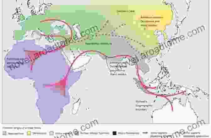 An Ancient Map Depicting Human Migration To Asia From Arabia To The Pacific: How Our Species Colonised Asia