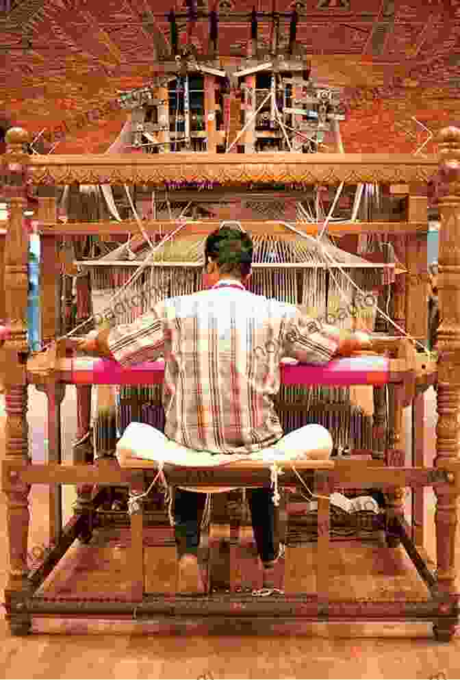 An Artist's Rendering Of A Person Seated At A Loom, Weaving Intricate Threads, Symbolizing The Philosophical Exploration In 'The Heart Of Act. The Heart Of ACT: Developing A Flexible Process Based And Client Centered Practice Using Acceptance And Commitment Therapy