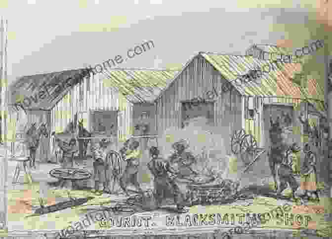 An Image Of Enslaved African American Blacksmiths Working On A Plantation Black Hands White House: Slave Labor And The Making Of America