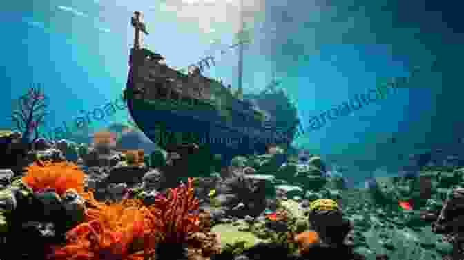 An Underwater Photograph Of A Shipwreck Encrusted With Colorful Coral And Marine Life. Shipwrecks Of Florida: A Comprehensive Listing