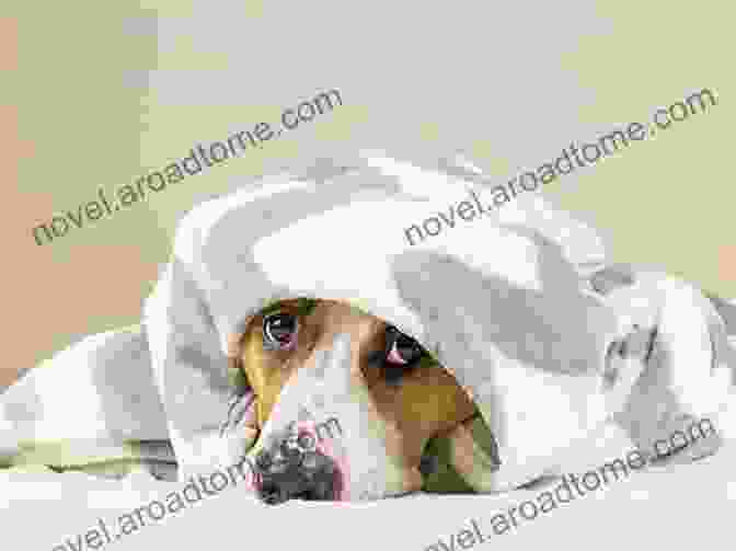 Anxious Dog Hiding Under A Blanket The Well Adjusted Dog: Canine Chiropractic Methods You Can Do