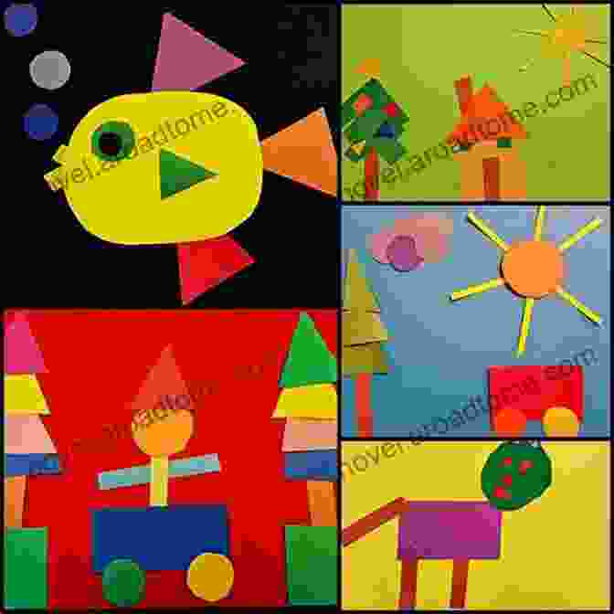 Children Creating Shape Inspired Art The Adventures Of Star And Friends: Learning Shapes (The Wonderful World Of Shapes 1)