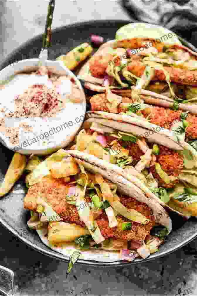 Crispy Air Fried Fish Tacos, Showcasing The Ninja Foodi Grill's Air Frying Capabilities Cook With Your Ninja Foodi Grill: Start Making The Meals In Your Ninja Foodi Grill