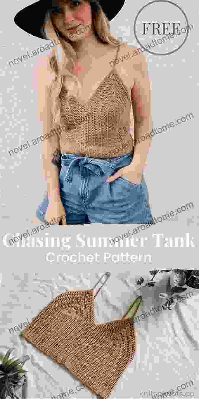 Crochet Tank Top With Customizable Color Scheme And Stitch Patterns 21 Crocheted Tanks + Tunics: Stylish Designs For Every Occasion