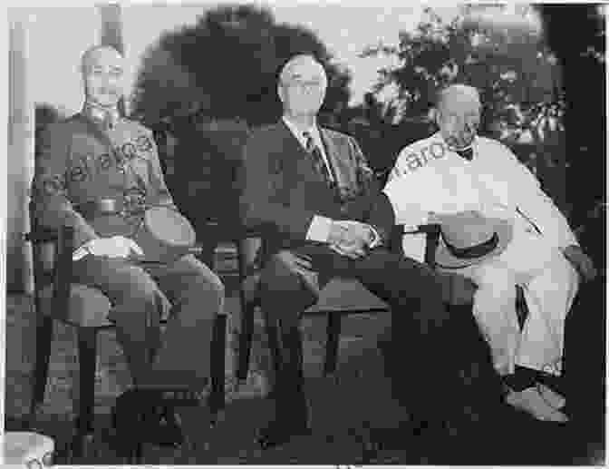 Franklin D. Roosevelt, Winston Churchill, Chiang Kai Shek, And Madame Chiang At The Cairo Conference The Cairo Conference Of 1943: Roosevelt Churchill Chiang Kai Shek And Madame Chiang