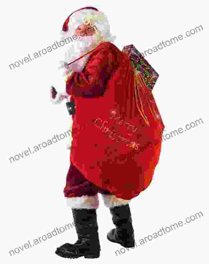 Full Length Portrait Of A Jovial Santa Claus With A Sack Of Toys Over His Shoulder We Are Santa: Portraits And Profiles