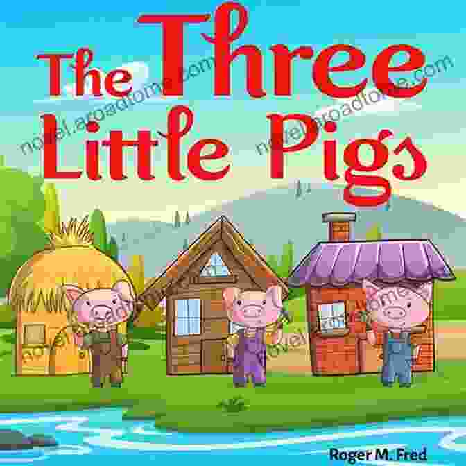 Illustration Of The Three Little Pigs From The Book The Tale Of Three Little Pigs (Mandarin English Bilingual With Pinyin Story 1)