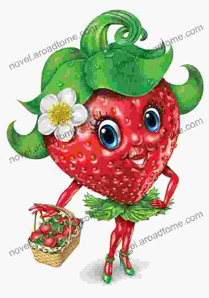 Lady Strawberry Character Miss Cantaloupe (Miss Fruits)