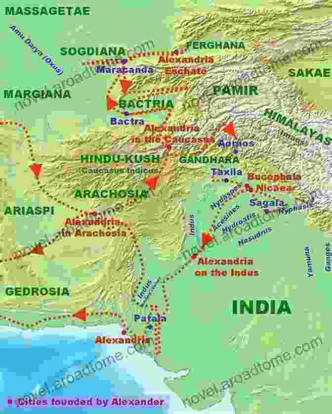 Map Of Alexander's Campaign In India, Where He Faced Fierce Resistance From Local Rulers Alexander 334 323 BC: Conquest Of The Persian Empire (Campaign 7)