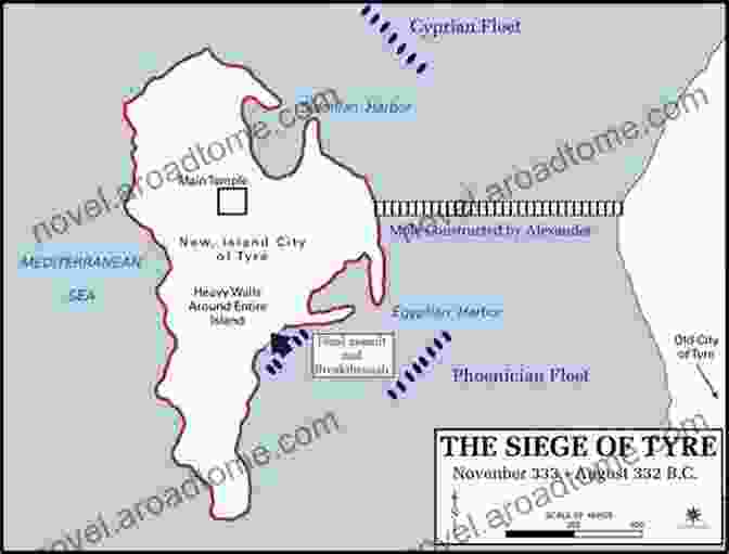 Map Of The Siege Of Tyre, One Of The Longest And Most Challenging Sieges Undertaken By Alexander Alexander 334 323 BC: Conquest Of The Persian Empire (Campaign 7)