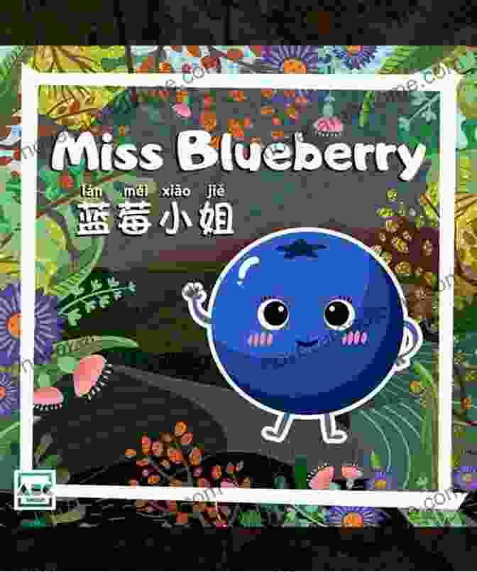 Miss Blueberry Miss Fruits Book Cover Featuring A Blueberry And Other Fruits Miss Blueberry (Miss Fruits)