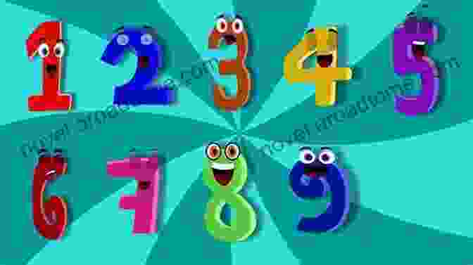 Numbers Dancing In Vibrant Colors Counting Book: Counting For Kindergarten