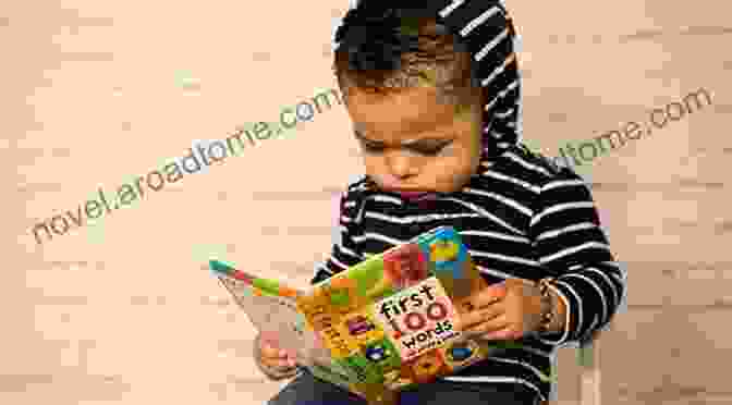 The Illustrated Way To Learn New Words Book Cover Featuring A Child Reading And Colorful Illustrations My First 200 Words (British English): The Illustrated Way To Learn New Words For Your Little One Age 0 To 3 Years Old