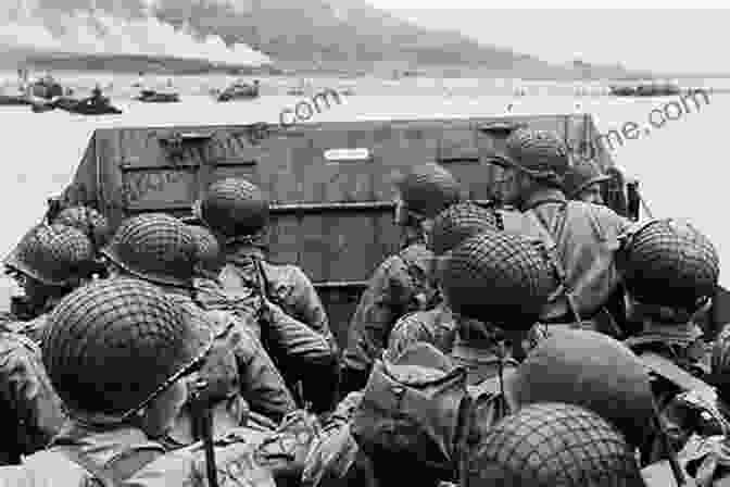 Troops Storming The Beaches Of Normandy The Times D Day: The Story Of The Allied Landings