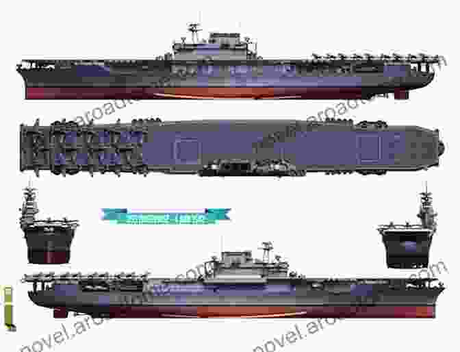 Yorktown Class Aircraft Carrier Engaged In A Fierce Naval Battle Yorktown Class Aircraft Carriers (ShipCraft 3)