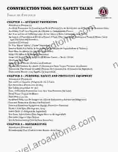 AGC Tool Box Safety Talk Spanish