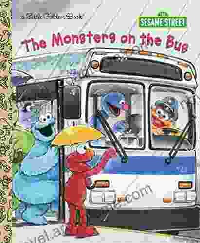 The Monsters on the Bus (Sesame Street) (Little Golden Book)