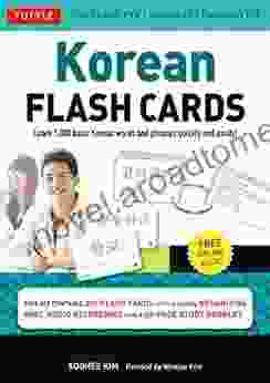 Korean Flash Cards Kit Ebook: Learn 1 000 Basic Korean Words And Phrases Quickly And Easily (Hangul Romanized Forms) (Downloadable Audio Included)