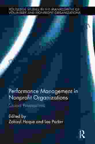 Performance Management in Nonprofit Organizations: Global Perspectives (Routledge Studies in the Management of Voluntary and Non Profit Organizations 17)